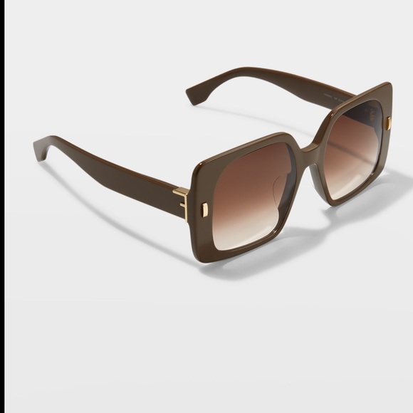 Fendi First 53MM Square Sunglasses - Picture 5 of 9